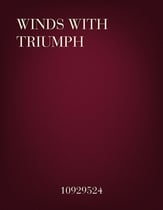 Winds With Triumph Concert Band sheet music cover